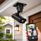 Mini Camara Seguridad Vigilancia Espia Recargable Wifi Negro