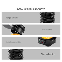 Thumbnail for 🍔Sandwichera Eléctrica 600W 110V-220V Antiadherente para Hamburguesas🔥