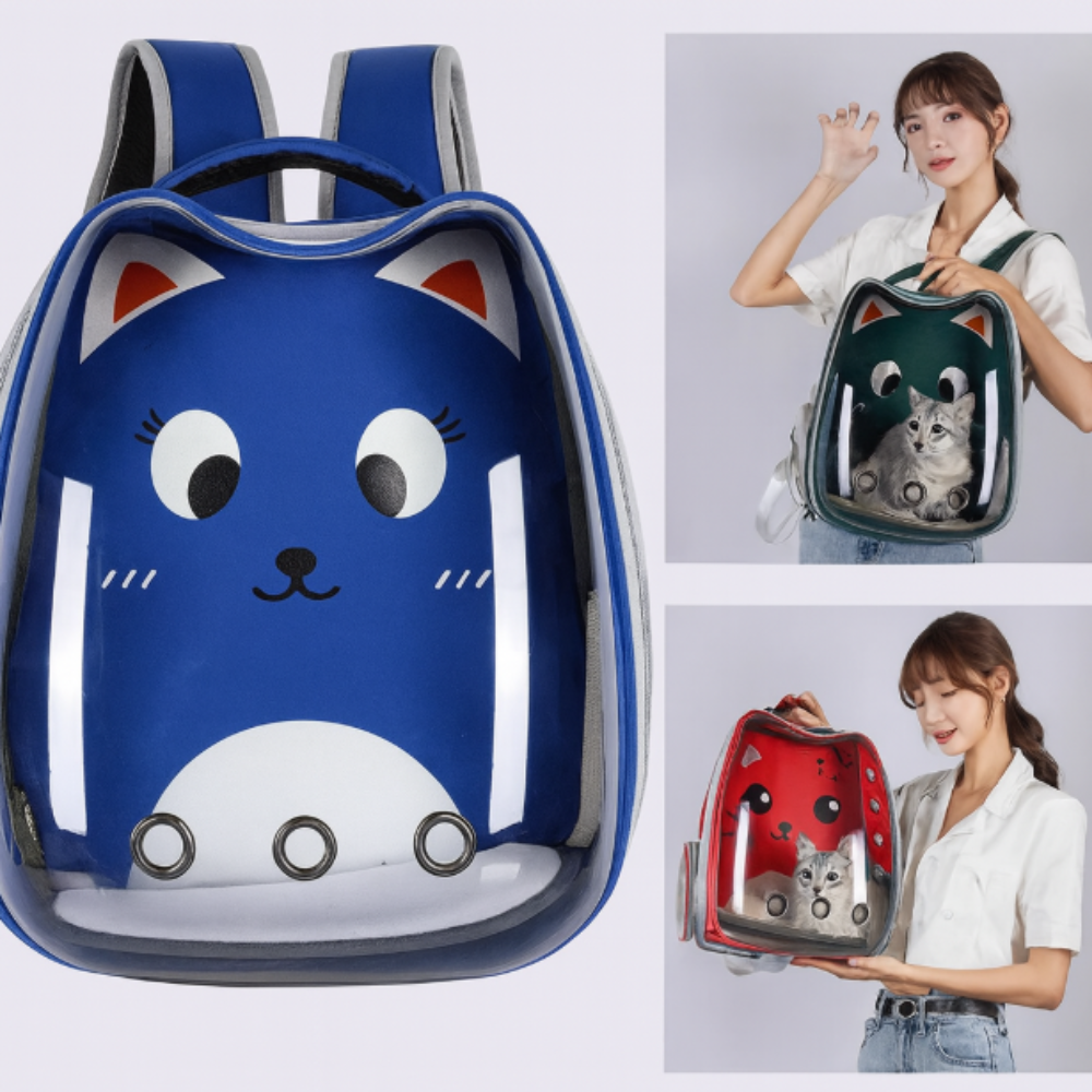 🐾✨ Maleta Para Mascotas Transporte Con Capsula Perros Y Gatos 🌍🐶🐱