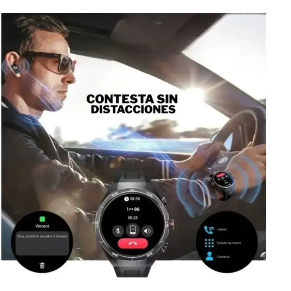 Smartwatch Reloj Inteligente Para Hombre R9 Edge Premium