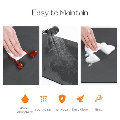 🧼✨Tapete Absorbente Para Cocina Escurridor De Platos 50 X40cm💧🍽️