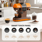 Cafetera Capuchino Expresso Cafe Latte Moca 20 Bar 1500w Negro 110
