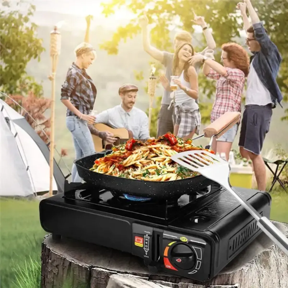 Estufa Portatil Camping Gas Butano Incluye Recarga