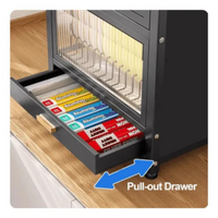 Thumbnail for Platero Escurridor Platos Gabinete Cocina Organizador Cajon