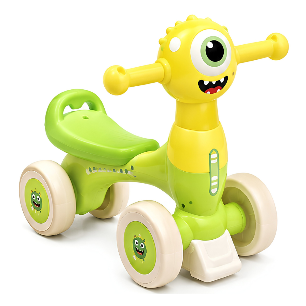 Triciclo Infantil Aprendizaje 4 Ruedas Música Luces Caminador Niños