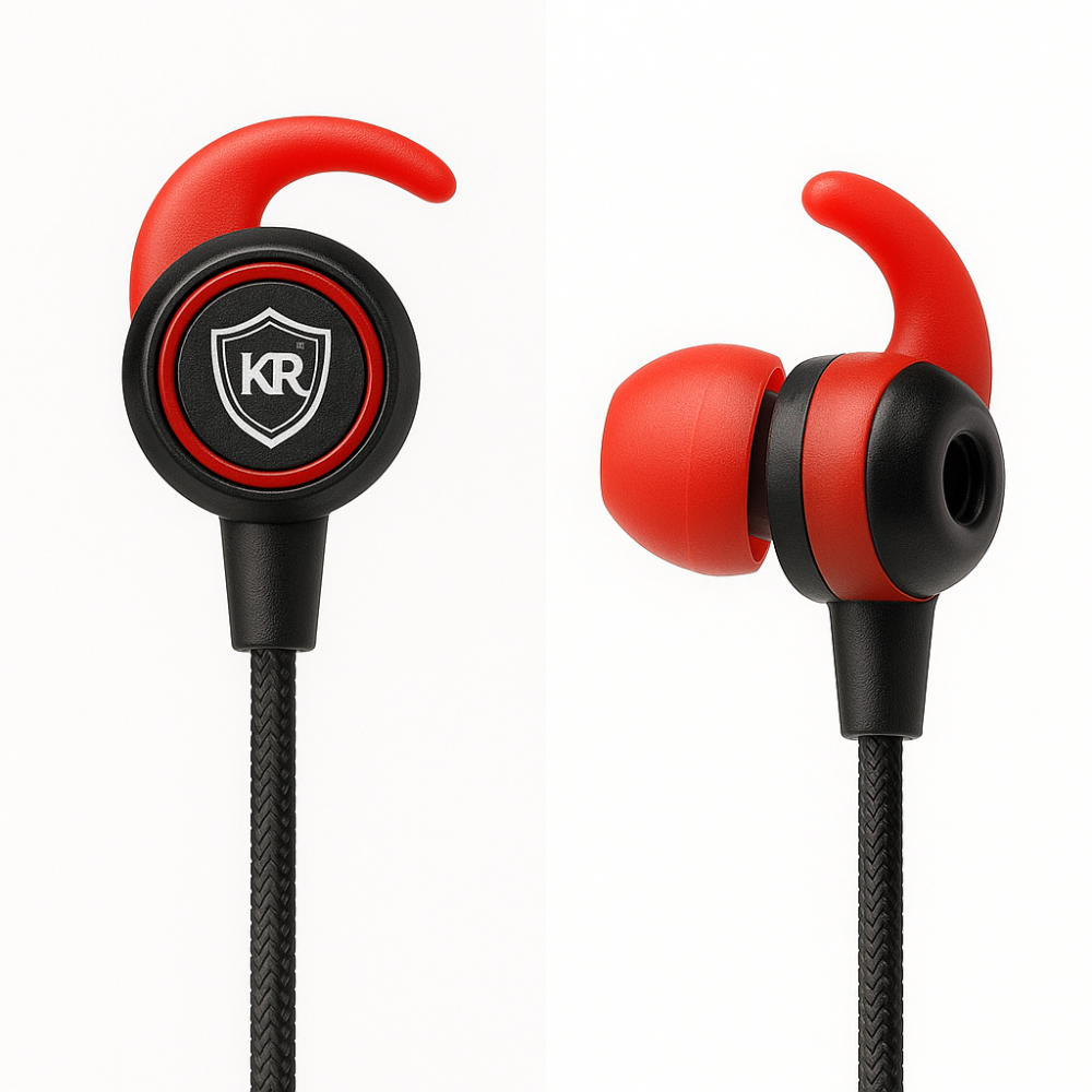 Audífonos Gamer In-Ear KR-GM501 – Micrófono Boom + Sonido Envolvente Pro