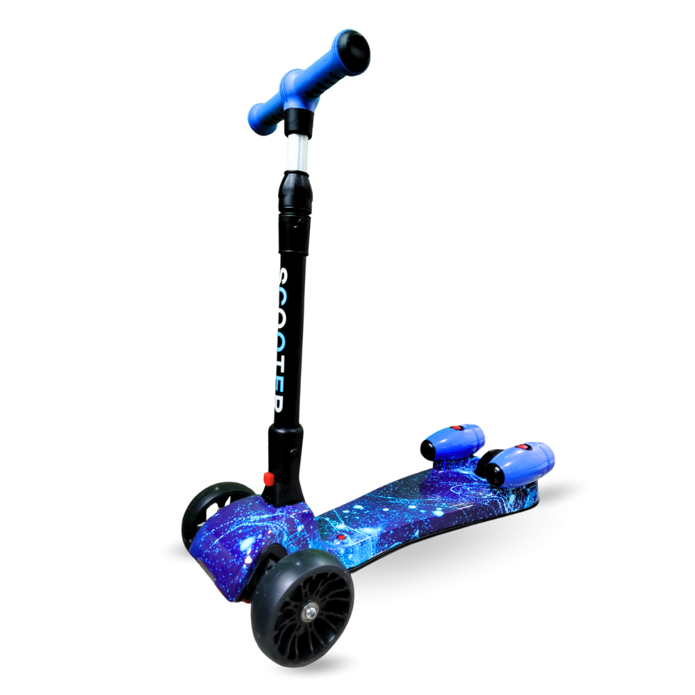 Patineta Scooter Con Humo Para Niños Bluetooth Luces Led