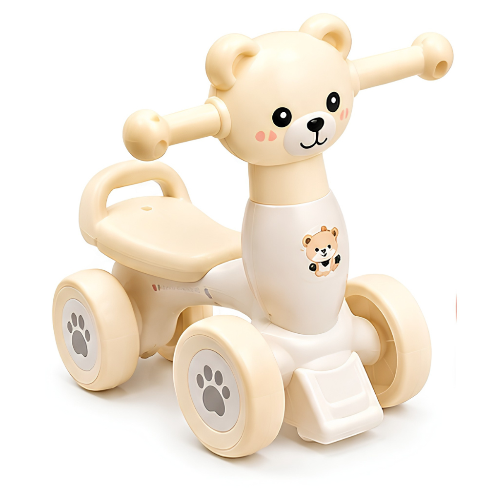 Triciclo Infantil Aprendizaje 4 Ruedas Música Luces Caminador Niños