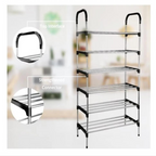 👞🖤Organizador Zapatero Metálico 6 Niveles 🧽✨