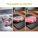 Tabla Descongelador Rápido Carne Pollo Pescado Antiadherente Cocina Defrost