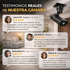 Mini Camara Seguridad Vigilancia Espia Recargable Wifi Negro