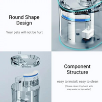 Thumbnail for Bebedero Con Fuente Agua Para Perros Y Gatos