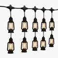 Bombillos Vintage Extension Exteriores Luces Led Solares 10
