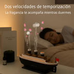 Humidificador Difusor Aromas Electrico Led Niebla Titanic