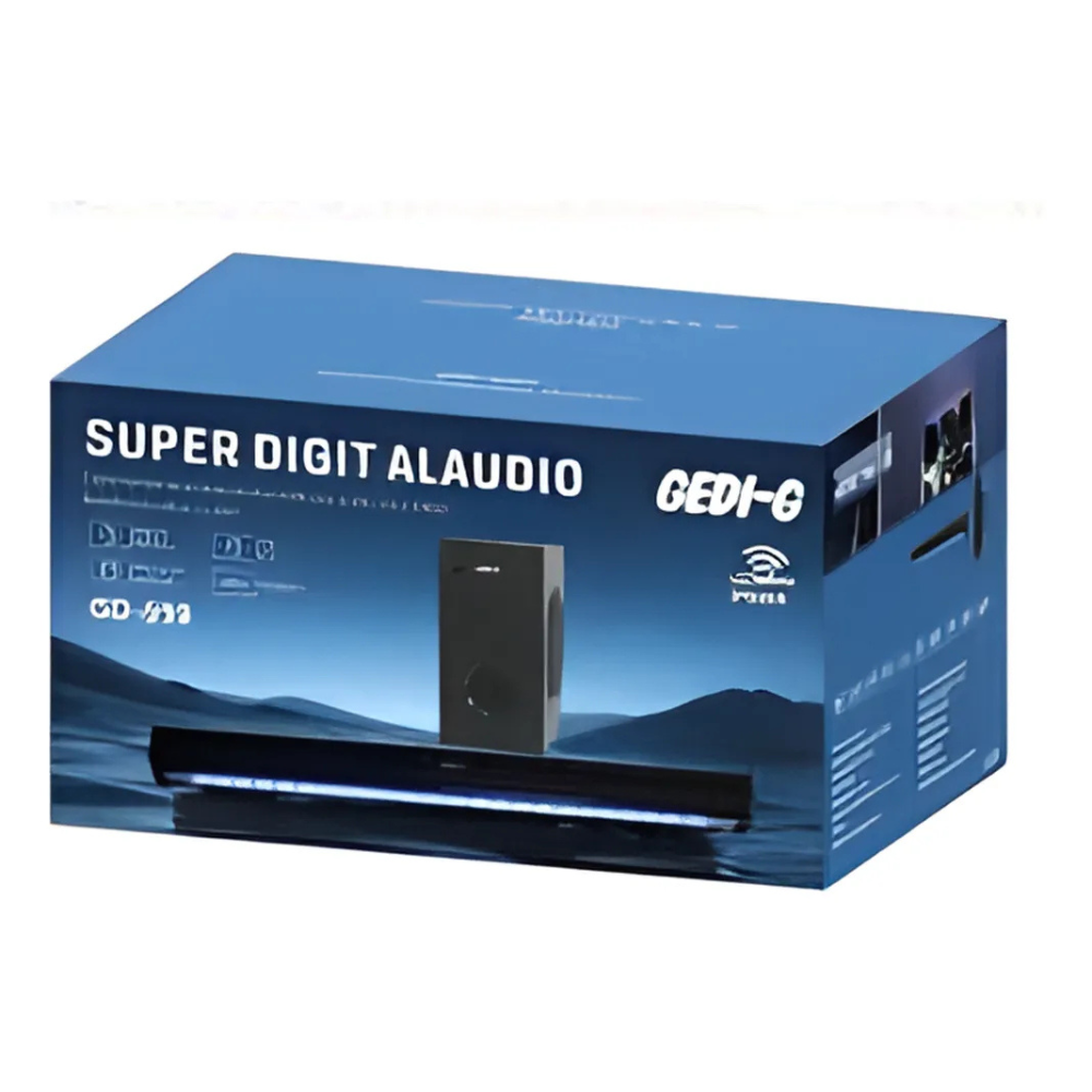 Barra Sonido Teatro En Casa Subwoofer Bluetooth Cine En Casa