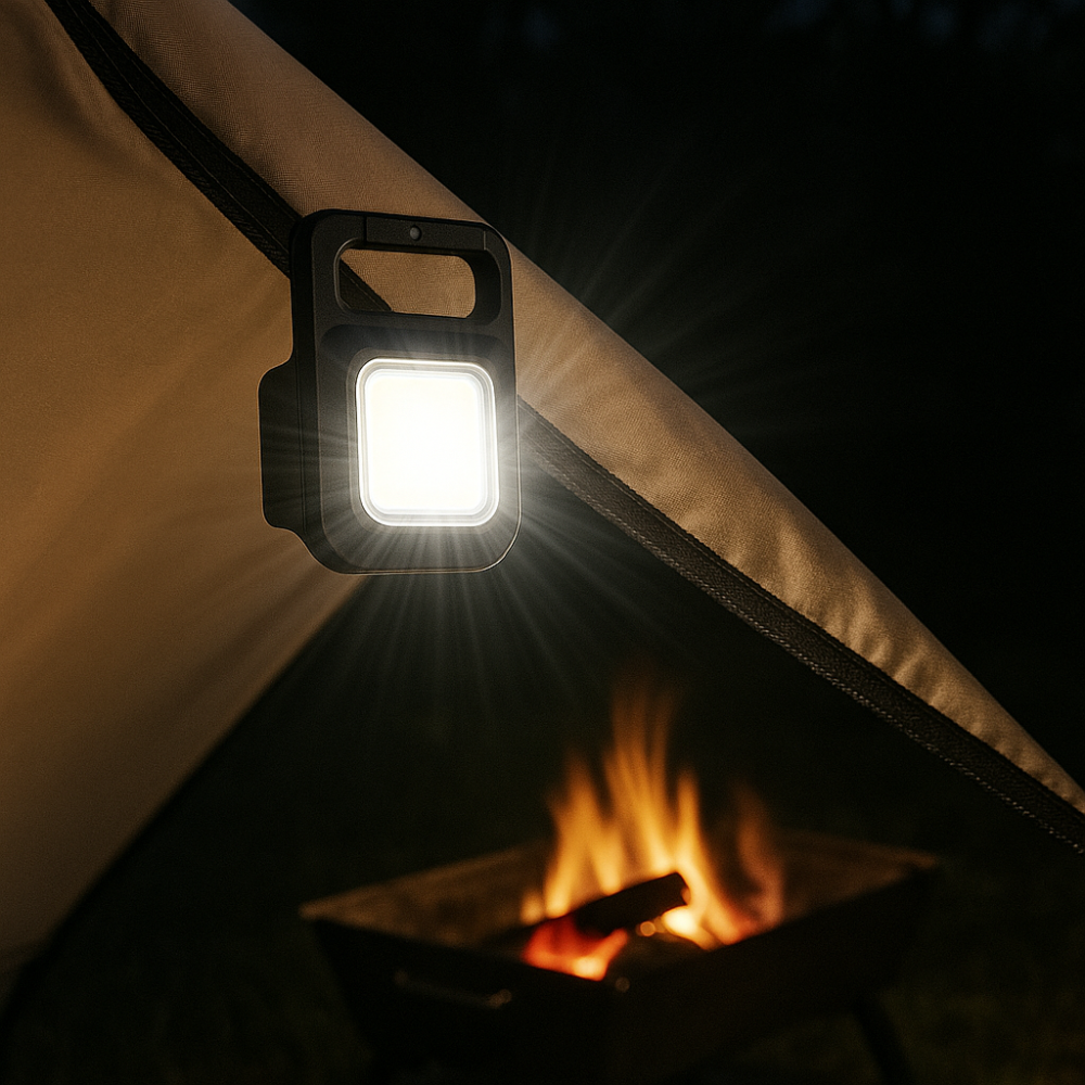 Linterna Led Recargable Táctica Llavero Camping Destapador Mini Linterna Portátil EDC Emergencia Camping Hogar