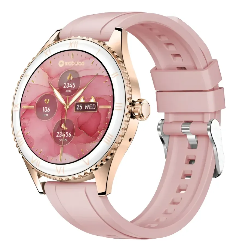 Reloj Inteligente Smartwatch Para Mujer Ip68 Premium Luna