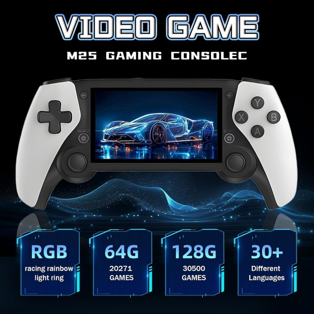 Consola Portatil Video Juegos Pantalla 7 Pulgadas Emuladores Controles