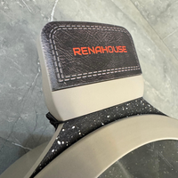 Bateria Cocina Ollas 9 Piezas Marmol Antiadherente Premium Gris