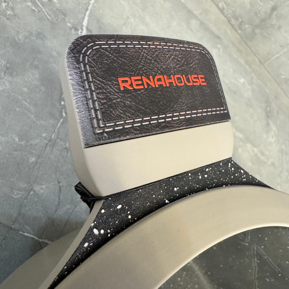 Bateria Cocina Ollas 9 Piezas Marmol Antiadherente Premium Gris