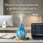 Humidificador Difusor Aromas Electrico Vidrio Jarron Premium