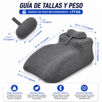 Almohada Cojín Ortopédico Espuma Memoria Soporte Cervical