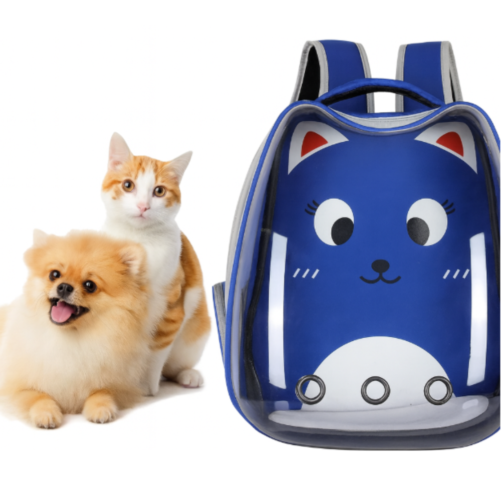 Maleta Para Mascotas Transporte Con Capsula Perros Y Gatos