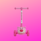 Scooter Patineta Monopatin Niños Ajustable Dibujos Animados Niñas