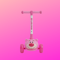 Thumbnail for Scooter Patineta Monopatin Niños Ajustable Dibujos Animados Niñas