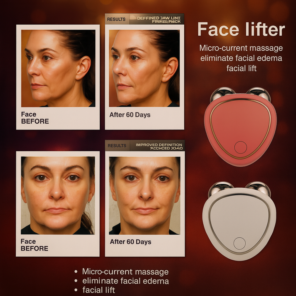 Lifting Facial Microcorriente USB Antiedad Portátil 3 Niveles