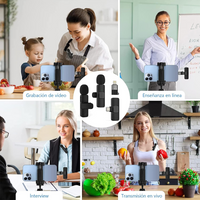 Thumbnail for Micrófono Inalámbrico 2 E 1 Solapa K9 Celulares Tipo C Y iPhone