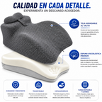 Almohada Cojín Ortopédico Espuma Memoria Soporte Cervical