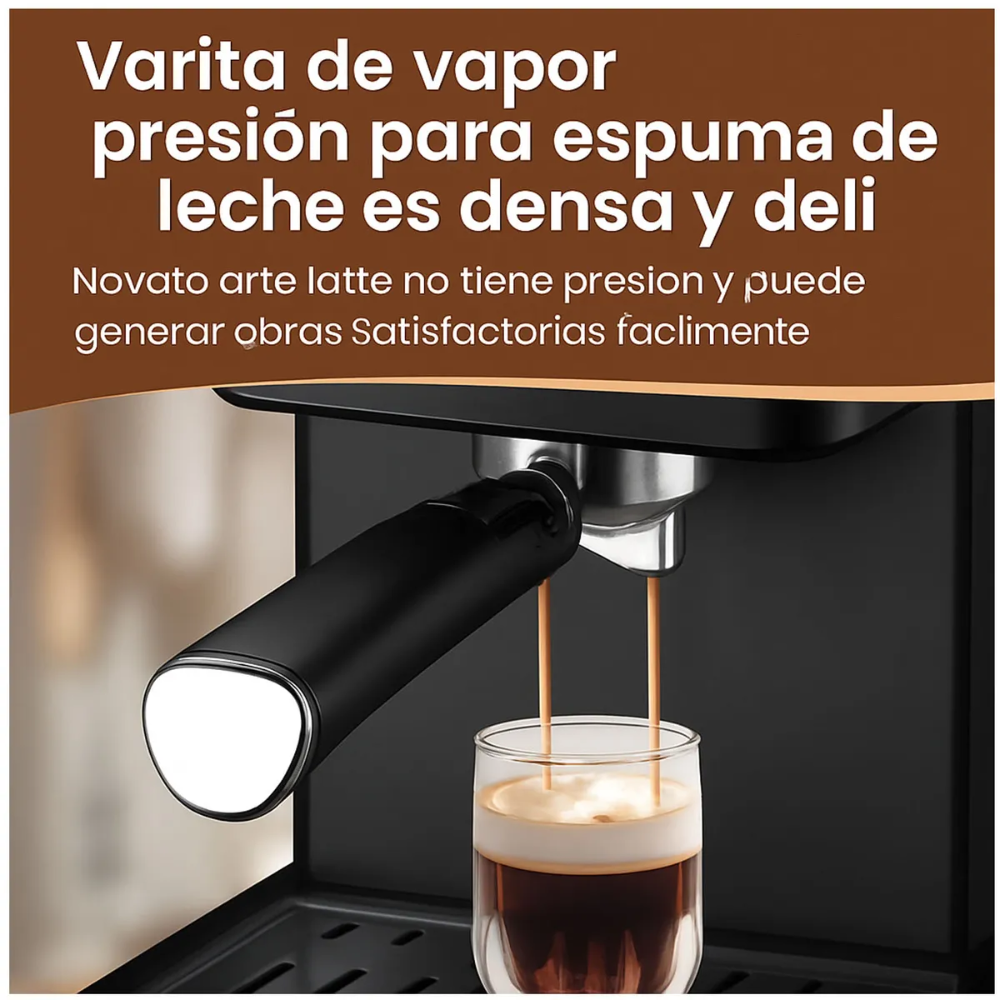Maquina Para Cafe Expreso Capuchino Latte 850w 20bar Regalo