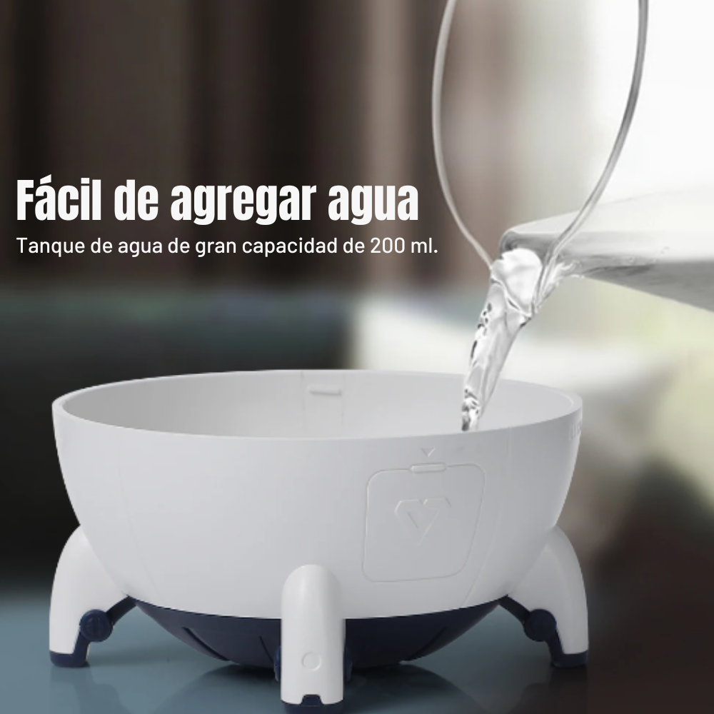 Humidificador Capsula Espacial Con Mini Astronauta De 200ML