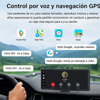 Radio Pantalla Carro Car Play 10 Pulgadas Cámara Trasera Hd Negro