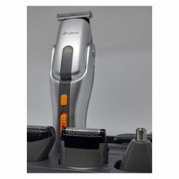 Afeitadora Y Peluquería Recargable Progemei 8 En 1 + Turbo