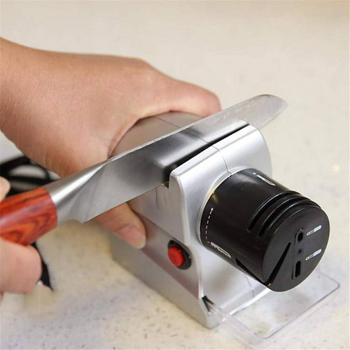 Afilador De Cuchillos Eléctrico 2 En 1 Piedra Multifunción