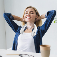 Aire Acondicionado De Cuello Ventilador Portátil Silencioso