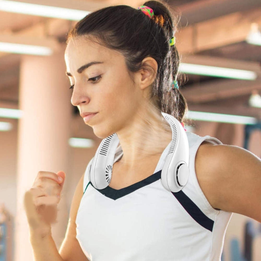 Aire Acondicionado De Cuello Ventilador Portátil Silencioso