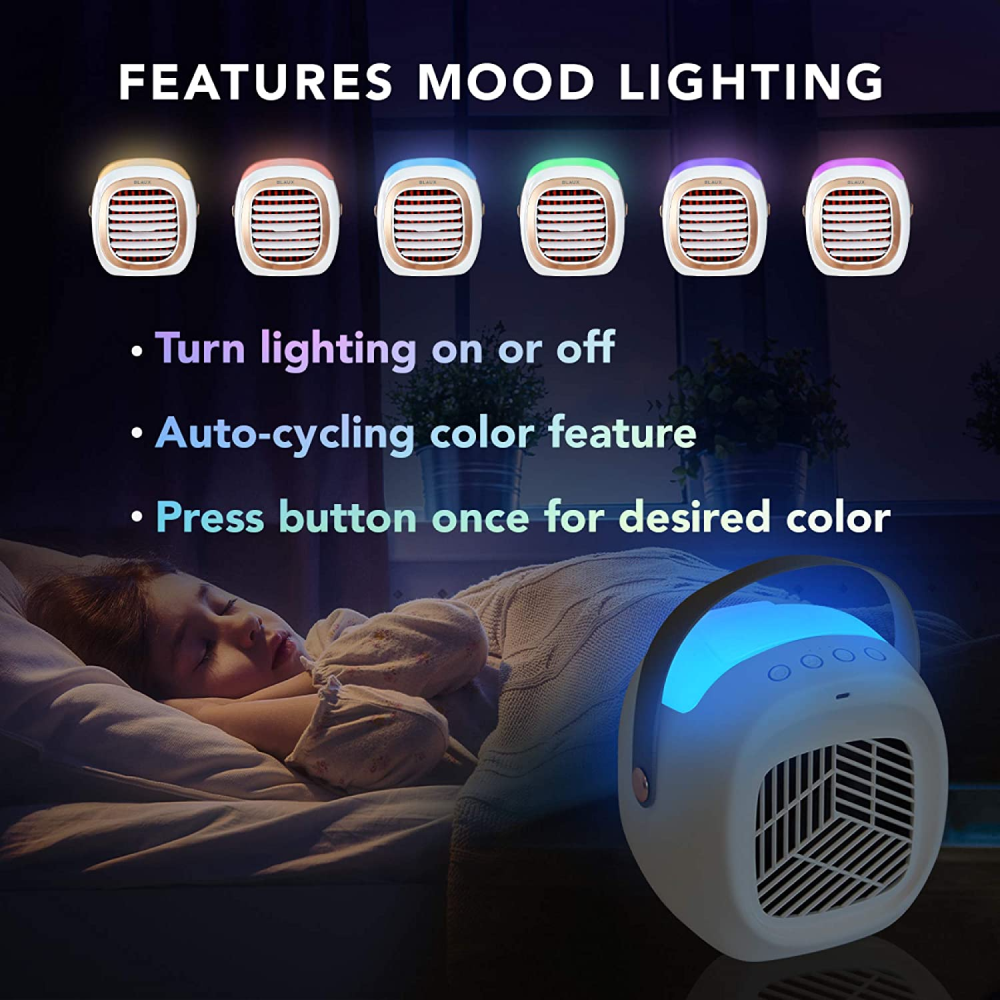 ❄️🔥Aire Acondicionado Portátil Recargable Luz Led G2 Original❄️🔥