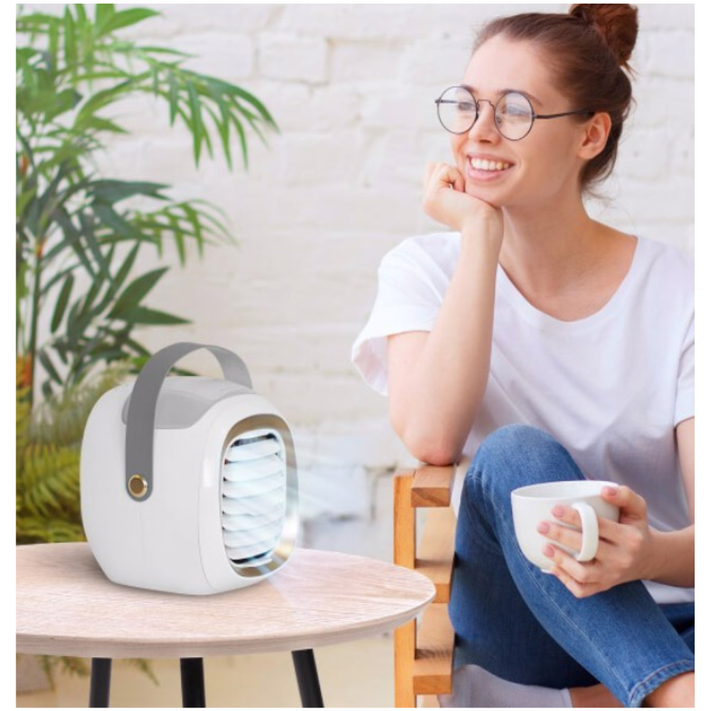 ❄️🔥Aire Acondicionado Portátil Recargable Luz Led G2 Original❄️🔥