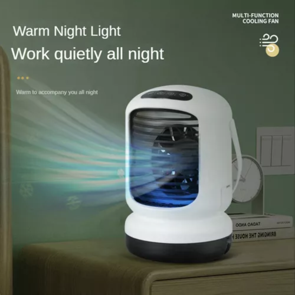❄️💨Aire Acondicionado Portatil Con Luces Led Arctic Evaporative🌟