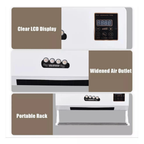 Calentador De Ambiente y Ventilador 2000w Portátil Con Control
