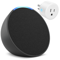 Thumbnail for Combo Asistente Alexa Echo Pop Bombillo Interruptor Enchufes