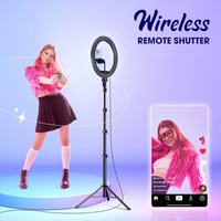 Thumbnail for 🔥Aro Luz Profesional Rgb Led 36cm Multicolor Trípode Control🎥