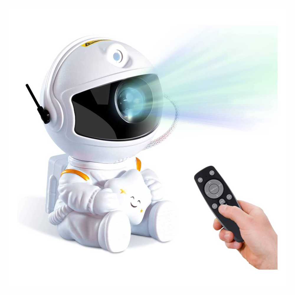 🌌Astronauta Nebulosa Proyector De Luces Con Control Remoto🚀