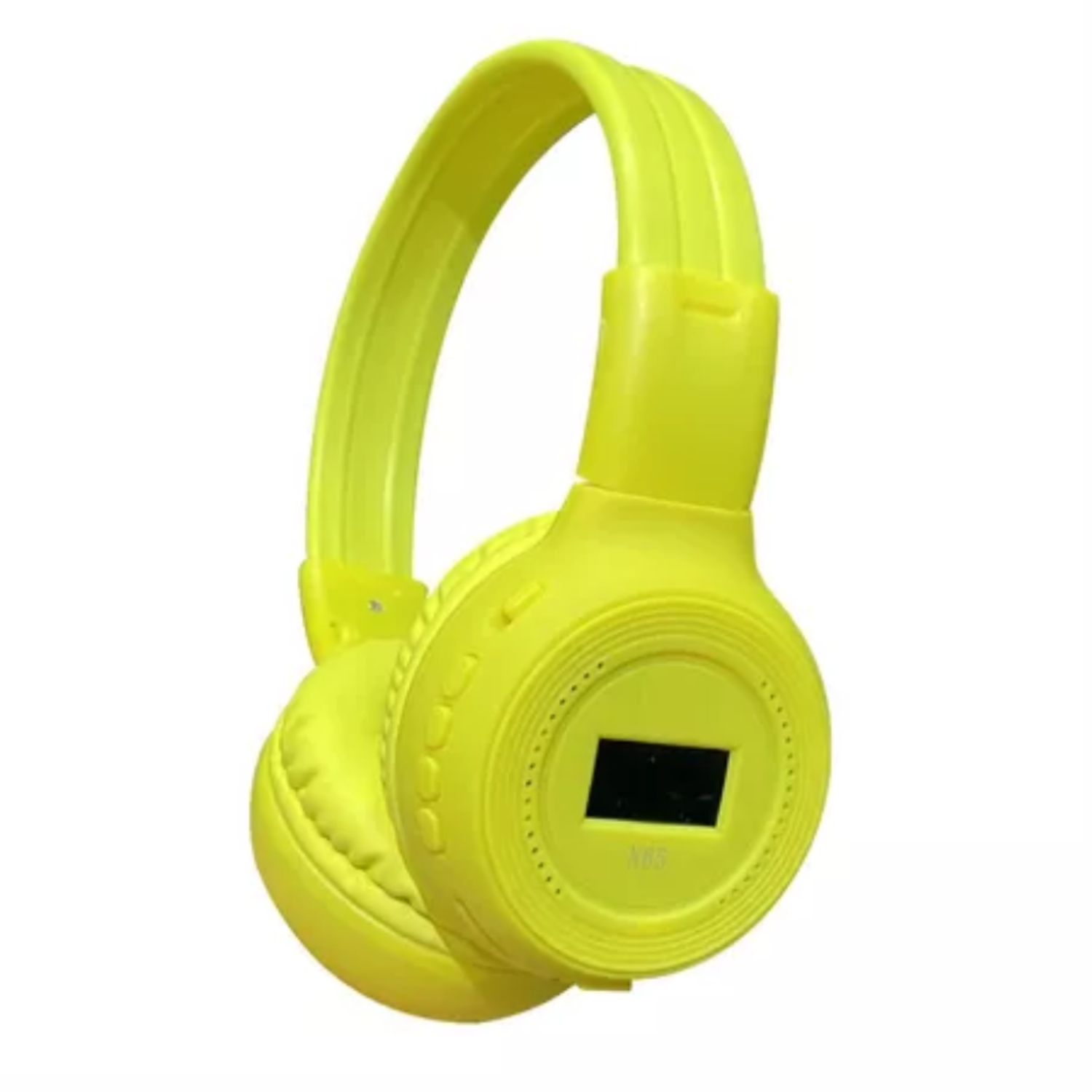 Audífonos Bluetooth Recargables Radio Fm N65 Con Pantalla
