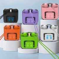 Thumbnail for Audífonos Bluetooth Recargables Pantalla Led Digital G60