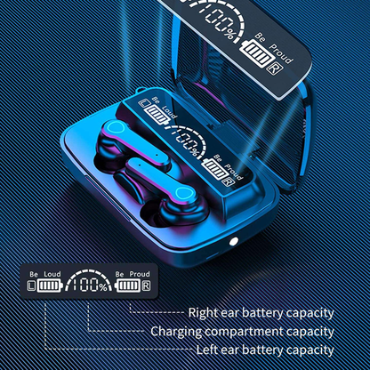Audífonos Bluetooth Recargables Con Power Bank M19 Digital