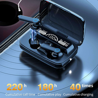 Thumbnail for Audífonos Bluetooth Recargables Con Power Bank M19 Digital